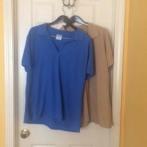 2 polos for the price of 1! Great for work!
